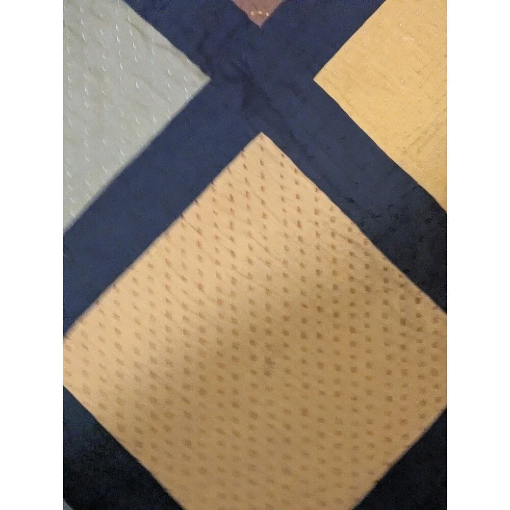 Garnett Hill Cotton Linen Blend Queen Double Luxury Cabincore Cottagecore Quilt